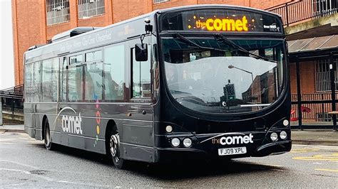 The Comet Bus 751 From Chesterfield To Derby Youtube