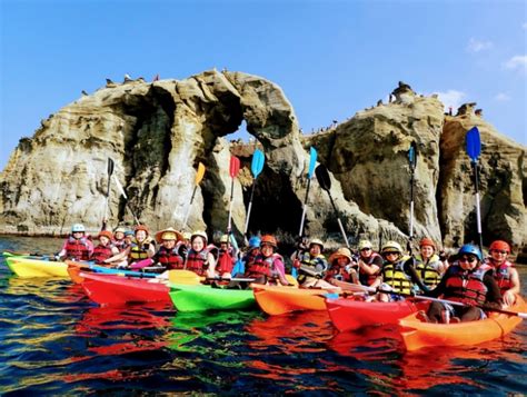 假期旅遊去處推薦 台灣熱門出遊景點訂購 【北海岸深澳象鼻岩水上活動】獨木舟＋浮潛體驗 哪裡訂購