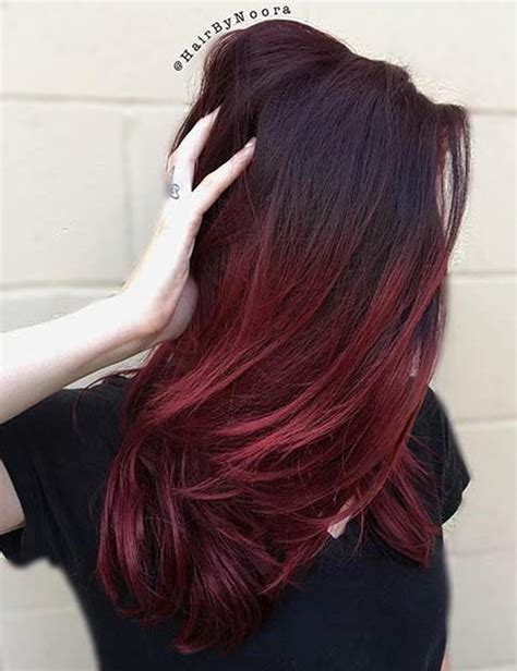 How to color roots and refresh color. 21 Amazing Dark Red Hair Color Ideas | Page 2 of 2 | StayGlam