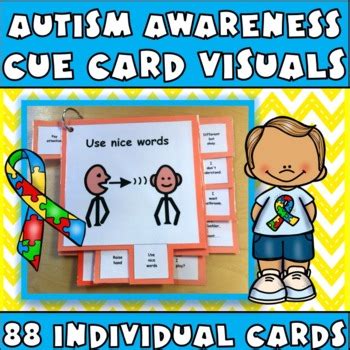 Magical, meaningful items you can't find anywhere else. Cue Cards MEGA set (large):Visual Behavior Tool Book (Autism, Aspergers)