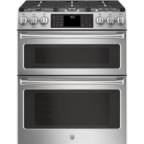 Kitchenaid 30 In 64 Cu Ft Downdraft Slide In Dual Fuel Range With Self Cleaning Convection