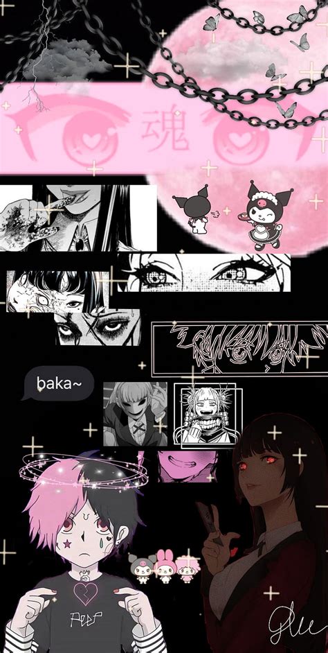 2k Free Download Baka Baka Anime Asteic Cute Emo Pinkblack Hd