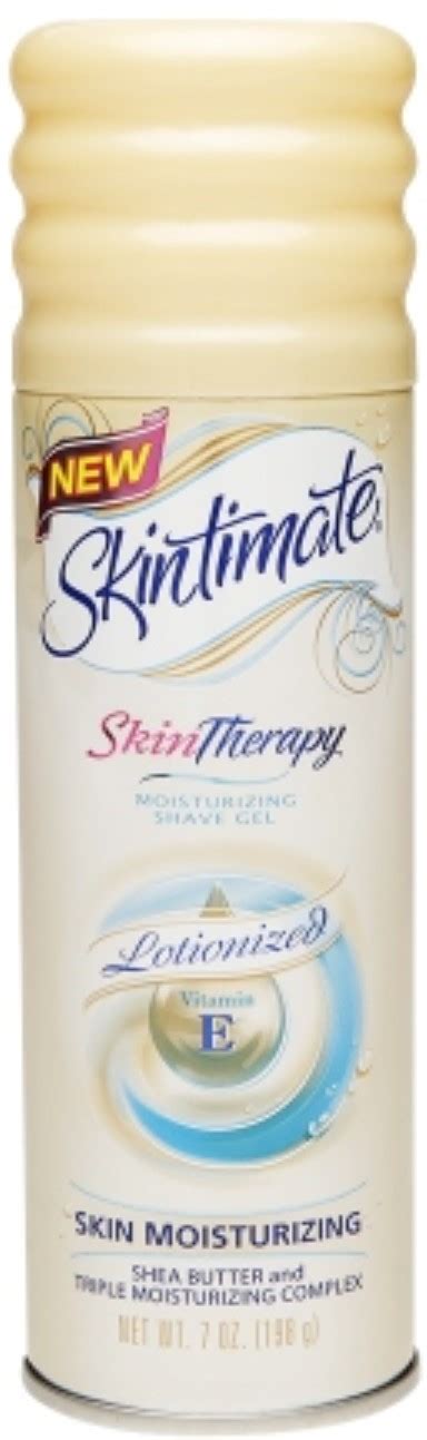 Skintimate Skin Therapy Moisturizing Lotionized Vitamin E Shave Gel 7