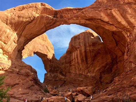 Double Arch Is Impressive And Fairly Easy Walk To Reach Double Arch