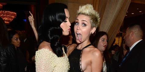 Miley Cyrus Claims She S The Girl Who Inspired Katy Perry S Hit I Kissed A Girl
