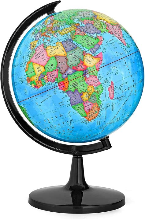 World Globe With Stand 13 Geography Educational Globe For