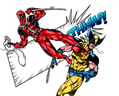 Deadpool Vs Wolverine On Behance