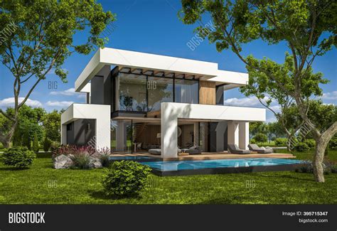 3d Rendering Modern Image And Photo Free Trial Bigstock