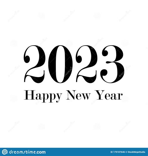 Happy New Year 2023 Design Template Modern Design For Calendar