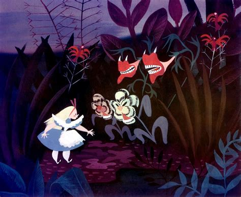 Capturingdisneyconcept Art By Mary Blair For Alice In Wonderland 1951