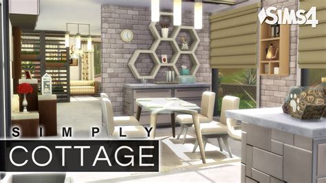 Simply Cottage The Sims 4 Stop Motion Build No Cc Youtube