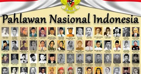 Poster Pahlawan Indonesia Tulisan