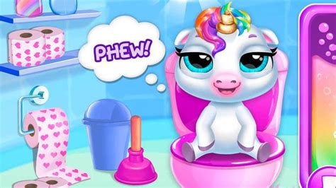 Cute Pet Care My Baby Unicorn 2 New Virtual Pony Pet Tutotoons