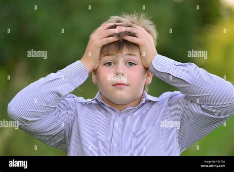 Hands To The Head Hi Res Stock Photography And Images Alamy