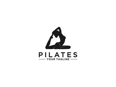 Pilates Logo Illustration Par A R T T O 23 · Creative Fabrica