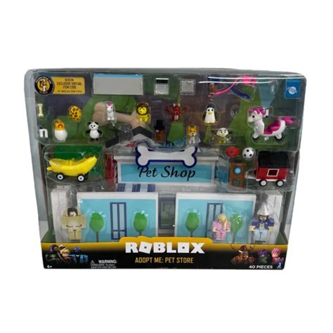 Roblox Adopt Me 40 Pieces New Complete Set Ages 6 Pet Store Toys