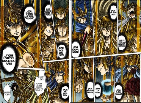 Saint Seiya Soul Of Gold Colored Manga Gold Saints Saint Seiya