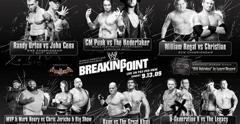 remembering the match card to wwe breaking point the first and only submission based ppv in wwe