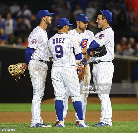 Kris Bryant Javier Baez Ben Zobrist And Anthony Rizzo Of The News