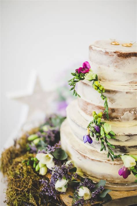 Naked Wedding Cake Ideas Whimsical Wonderland Weddings