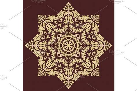Orient Vector Pattern. Abstract | Vector pattern, Pattern, Damask pattern