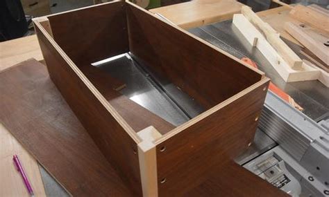 This is your complete guide on how to build a drawer. Making a storage box from thin recycled plywood
