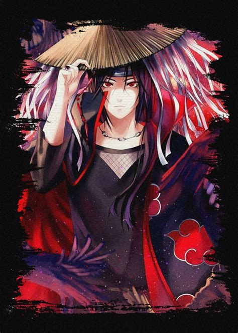 Uchiha Sasuke Poster By Lony Cocai Displate Itachi Uchiha Art