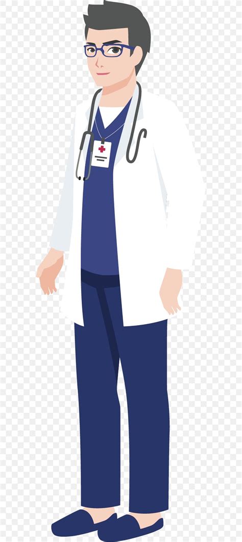 Cartoon Physician Illustration Png 575x1838px Cartoon Animation