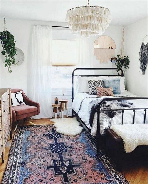 44 Elegant Boho Bedroom Decor Ideas For Small Apartment 21 Glebemines
