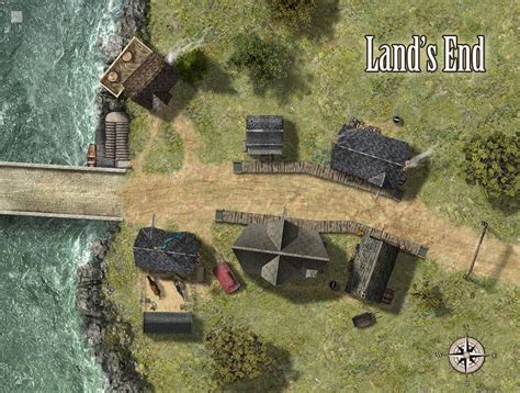 Lands End By Hero339 On Deviantart Rpg Mapa Cidade Mapas Do Dungeon