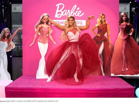 Laverne Cox Mattel S Official Barbie Trans Andrew S Blog