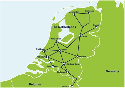 Netherlands By Train From 120 The Netherlands Train Routes