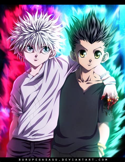 Hunter X Hunter Killua Gon Hunter Anime Hunter X Hunter