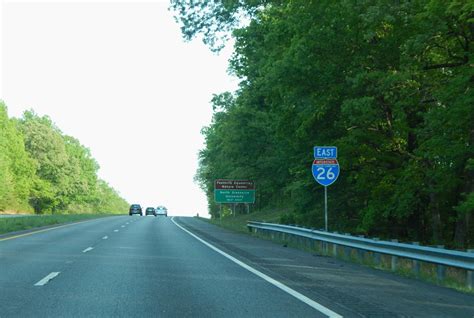 Interstate 26 East Spartanburg County Aaroads South Carolina