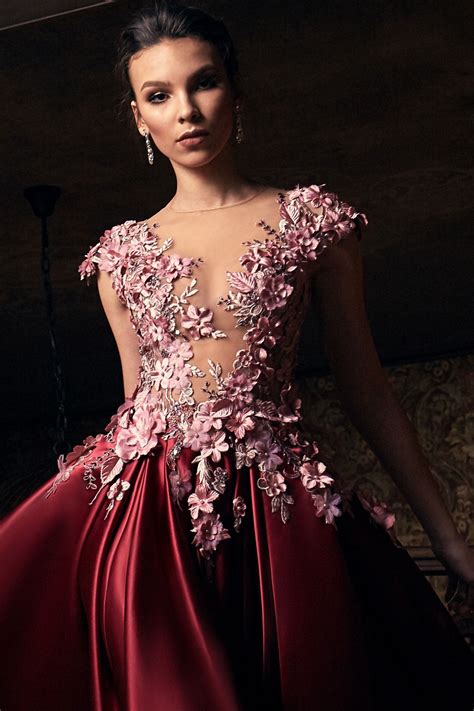Robe de soirée luxe - Oksana Mukha Paris | Robe de soiree princesse