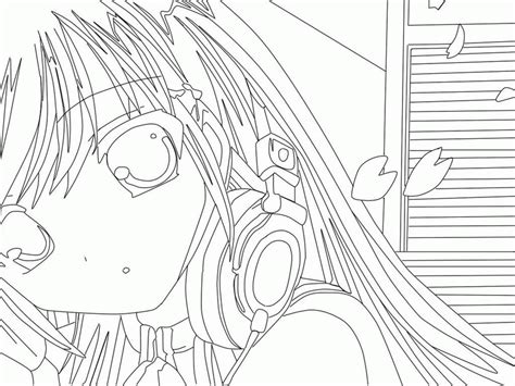 Anime Baby Girl Coloring Pages - Coloring Pages For All Ages - Coloring