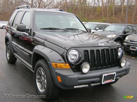 2005 Jeep Liberty Renegade 4x4 In Black Clearcoat Photo 17 706521