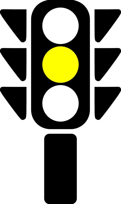 Traffic Light Yellow Png Picpng