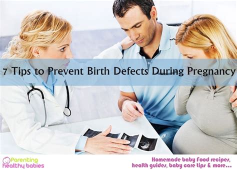 7 tips to prevent birth defects during pregnancy