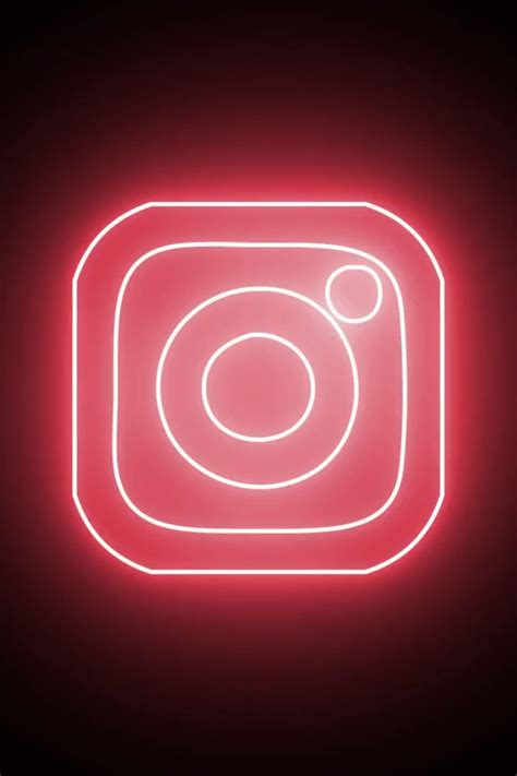 Instagram Neon Logo