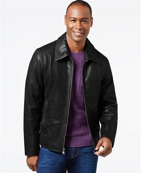 Marc New York Leather Jacket In Black For Men Lyst