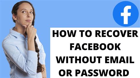 How To Recover Facebook Without Email Or Password 2021 Youtube