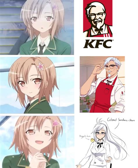 I Just Had Kfc For The First Time R Animemes
