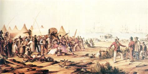 1820 British Settlers Arrive Algoa Bay Port Elizabeth