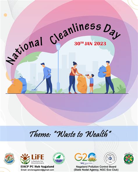 National Cleanliness Day 30 Jan 2023 Poster Nagaland Pollution