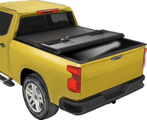 Jdmspeed Hard Tri Fold Truck Bed Tonneau Cover Compatible