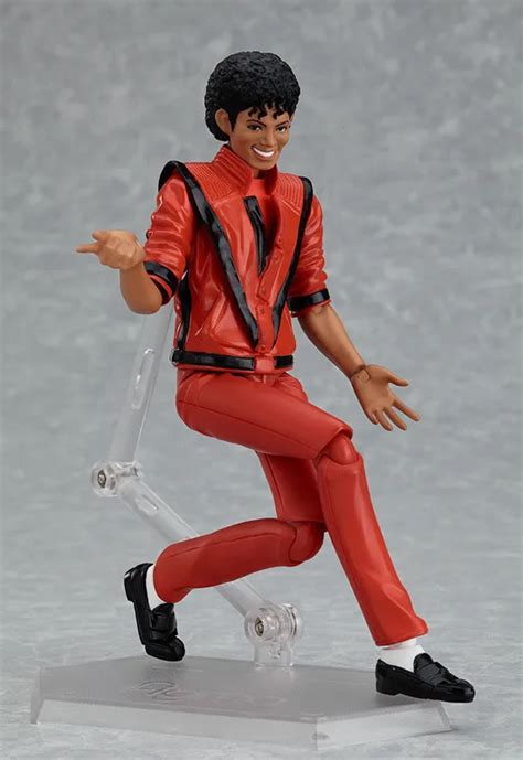 Michael Jackson Action Figres Figma 096 Mj Thriller Dacing Toys Model
