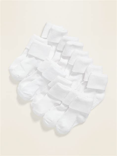 Unisex Triple Roll Socks 8 Pack For Toddler And Baby Old Navy