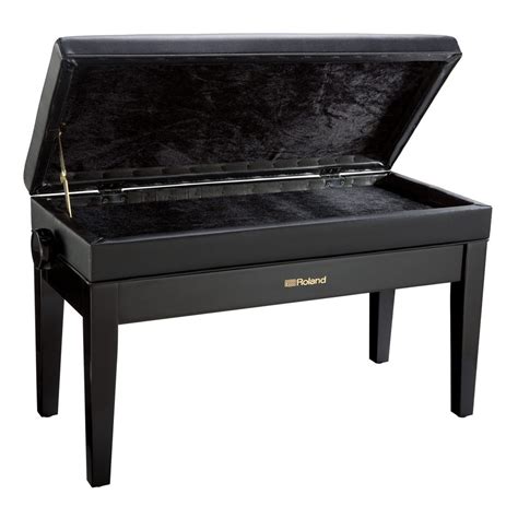 Roland Rpb D400pe Double Piano Bench Polished Ebony Na