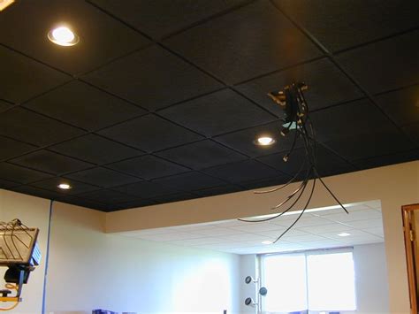 A painted ceiling is a ceiling covered with an artistic mural or painting. Elegant Spray Paint Basement Ceiling Black Ideas then add ...